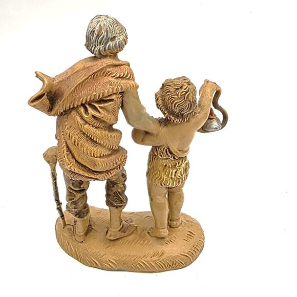 Vintage Fontanini Heirloom Depose Made Italy 1983 Small Nativity Figures 9 pcs - Picture 9 of 16